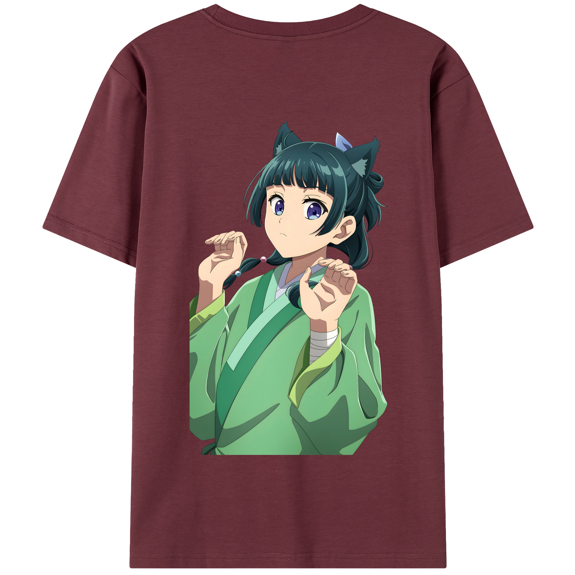 （画像用） 薬屋のひとりごと The Apothecary Diaries 綿100％半袖Tシャツ（背面プリント）